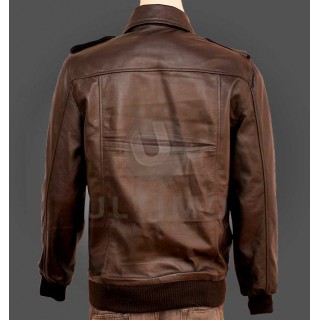 Steve rogers hot sale leather jacket